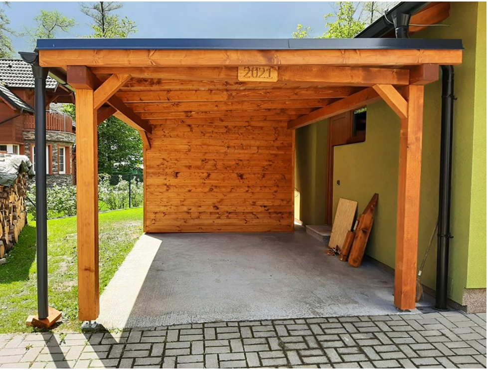 Dřevěné přístřešky